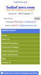 Mobile Screenshot of indiacarez.com